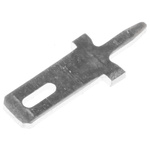 TE Connectivity FASTON .110 Uninsulated Male Spade Connector, PCB Tab, 2.8 x 0.8mm Tab Size