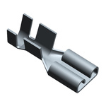 TE Connectivity, FASTON .250 Uninsulated Spade Connector, 6.35 x 0.81mm Tab Size, 4mm² to 6mm²