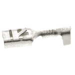 TE Connectivity FASTIN-FASTON .250 Uninsulated Female Spade Connector, Receptacle, 6.35 x 0.81mm Tab Size, 0.3mm² to