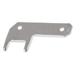 TE Connectivity FASTON .110 Uninsulated Male Spade Connector, PCB Tab, 2.79 x 0.79mm Tab Size