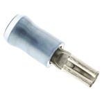 TE Connectivity PIDG FASTON .110 Blue Insulated Female Spade Connector, Receptacle, 2.79 x 0.79mm Tab Size, 1.5mm² to