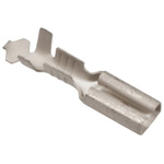 TE Connectivity FASTON .187 Uninsulated Female Spade Connector, Receptacle, 4.75 x 0.81mm Tab Size, 1mm² to 2.5mm²