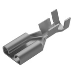 TE Connectivity FASTIN-FASTON .250 Uninsulated Female Spade Connector, Receptacle, 6.35mm Tab Size, 1mm² to 2.5mm²