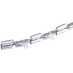 TE Connectivity FASTON .250 Uninsulated Female Spade Connector, Receptacle, 6.35 x 0.81mm Tab Size, 0.8mm² to 2mm²