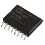 ADUM5230ARWZ Analog Devices, Isolated Half-Bridge Driver, 2500 V, 16-Pin SOIC W