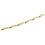 TE Connectivity FASTON .250 Uninsulated Male Spade Connector, Tab, 6.35 x 0.8mm Tab Size, 0.5mm² to 2.27mm²