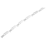 TE Connectivity FASTON .250 Uninsulated Male Spade Connector, Tab, 6 x 0.8mm Tab Size, 0.5mm² to 2.27mm²