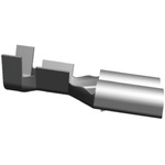 TE Connectivity FASTIN-FASTON .187 Uninsulated Female Spade Connector, Receptacle, 4.75 x 0.8mm Tab Size, 1mm² to 2.5mm²