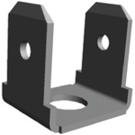 TE Connectivity FASTON .187 Uninsulated Male Spade Connector, PCB Tab, 4.75 x 0.51mm Tab Size