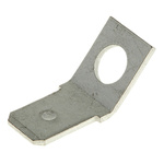 TE Connectivity FASTON .250 Uninsulated Male Spade Connector, PCB Tab, 6.35 x 0.81mm Tab Size