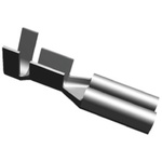 TE Connectivity FASTON .110 Uninsulated Female Spade Connector, Receptacle, 2.79 x 0.79mm Tab Size, 0.5mm² to 1.5mm²