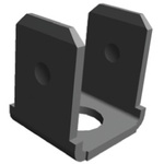 TE Connectivity FASTON .250 Uninsulated Male Spade Connector, PCB Tab, 6.35 x 0.81mm Tab Size