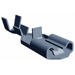 TE Connectivity Positive Lock .187 Mk II Uninsulated Female Spade Connector, Receptacle, 4.75 x 0.51mm Tab Size, 0.2mm²