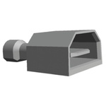 TE Connectivity Ultra-Fast Plus .250 Red Insulated Male Spade Connector, Tab, 6.35 x 0.81mm Tab Size, 0.3mm² to 0.8mm²