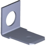 TE Connectivity FASTON .250 Uninsulated Male Spade Connector, PCB Tab, 6.35 x 0.81mm Tab Size