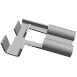 TE Connectivity FASTON .250 Uninsulated Female Spade Connector, Flag Terminal, 6.35 x 0.81mm Tab Size, 0.5mm² to 1.5mm²