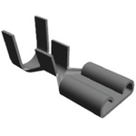 TE Connectivity FASTON .250 Uninsulated Female Spade Connector, Receptacle, 6.35 x 0.81mm Tab Size, 1.25mm² to 3mm²