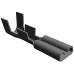 TE Connectivity FASTON .110 Uninsulated Female Spade Connector, Receptacle, 2.79 x 0.8mm Tab Size, 0.5mm² to 1.3mm²