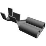 TE Connectivity FASTON .250 Uninsulated Female Spade Connector, Receptacle, 6.35 x 0.81mm Tab Size, 0.8mm² to 2mm²