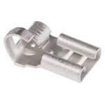 TE Connectivity FASTON .250 Uninsulated Female Spade Connector, Flag Terminal, 6.35 x 0.81mm Tab Size, 0.8mm² to 3mm²