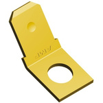 TE Connectivity FASTON .250 Uninsulated Male Spade Connector, PCB Tab, 6.35 x 0.81mm Tab Size