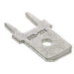Molex Uninsulated Male Spade Connector, PCB Tab, 6.35 x 0.81mm Tab Size