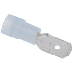 Phoenix Contact C-SCMI Blue Insulated Male Spade Connector, Tab, 6.3 x 0.8mm Tab Size, 1.5mm² to 2.5mm²