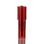 Molex Avikrimp 19002 Red Insulated Female Spade Connector, Receptacle, 2.79 x 0.81mm Tab Size
