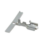 TE Connectivity Uninsulated Female Spade Connector, Receptacle, 6.3 x 0.8mm Tab Size, 1.3mm² to 2.1mm²