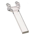 1274.1021 MENTOR, PCB Mounted LED Light Pipe, Clear Rectangle Lens
