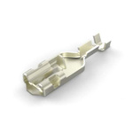 TE Connectivity Positive Lock 0.250 Uninsulated Female Spade Connector, Receptacle, 6.43 (W) x 0.84mm Tab Size