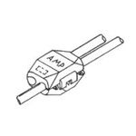TE Connectivity, ELECTRO-TAP Tap Splice Connector, Red, Insulated, Tin 20 → 18 AWG