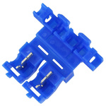 RS PRO Splice Connector, Blue, Insulated 0.75 → 2.5 mm², 18 → 14 AWG