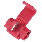 RS PRO Wire Splice Connector, Red, Insulated, Tin 0.5 → 0.75 mm², 22 → 18 AWG