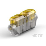 TE Connectivity, 2213600-7 Wire Splice Splice Connector, Yellow, Insulated, Tin 12 → 14 AWG