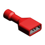 Molex 19003 Insulated Female Spade Connector, Receptacle, 6.35 x 0.81mm Tab Size