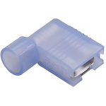 Molex 19007 Blue Insulated Female Spade Connector, Flag Terminal, 6.35 x 0.81mm Tab Size
