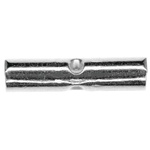 TE Connectivity STRATO-THERM Butt Wire Splice Connector, Nickel Plated 12 → 10 AWG