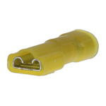 Molex Quick Splice Crimp Quick Disconnect Terminal, Insulated 16+16 AWG, 18+18 AWG, 20+20 AWG, 22+22 AWG