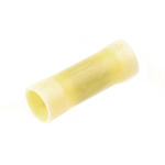 TE Connectivity Parallel Wire Splice Connector, Yellow, Insulated, Tin 12 → 10 AWG