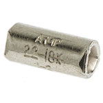 TE Connectivity Parallel Wire Splice Connector, Nickel Plated 22 → 16 AWG