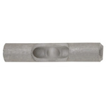 TE Connectivity, SOLISTRAND Strap Butt Splice Connector, Tin 26 → 22 AWG