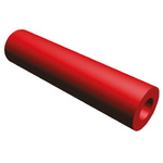 TE Connectivity, PLASTI-GRIP Butt Wire Splice Connector, Red, Insulated, Tin 22 → 16 AWG