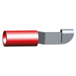 TE Connectivity Knife Disconnect Splice Connector, Red, Insulated, Tin 22 → 16 AWG