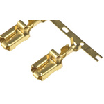 TE Connectivity Positive Lock .250 Mk I Uninsulated Female Spade Connector, Receptacle, 6.35 x 0.81mm Tab Size, 0.5mm²