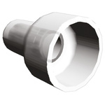TE Connectivity Closed End Splice Connector, Clear, Insulated, Tin 22 → 10 AWG