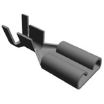 TE Connectivity FASTON .187 Uninsulated Female Spade Connector, Receptacle, 4.75 x 0.51mm Tab Size, 0.8mm² to 2mm²