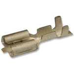 Molex Quick Disconnect Uninsulated Female Spade Connector, Receptacle, 6.35 x 0.8mm Tab Size
