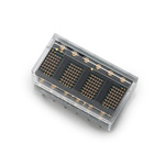 HCMS-2902 Broadcom 4 Digit Dot Matrix LED Display, 5 x 7 Dot Matrix Red 270 μcd 3.7mm