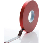 Hi-Bond VST4110G-12 Grey Foam Tape, 12mm x 33m, 1.1mm Thick
